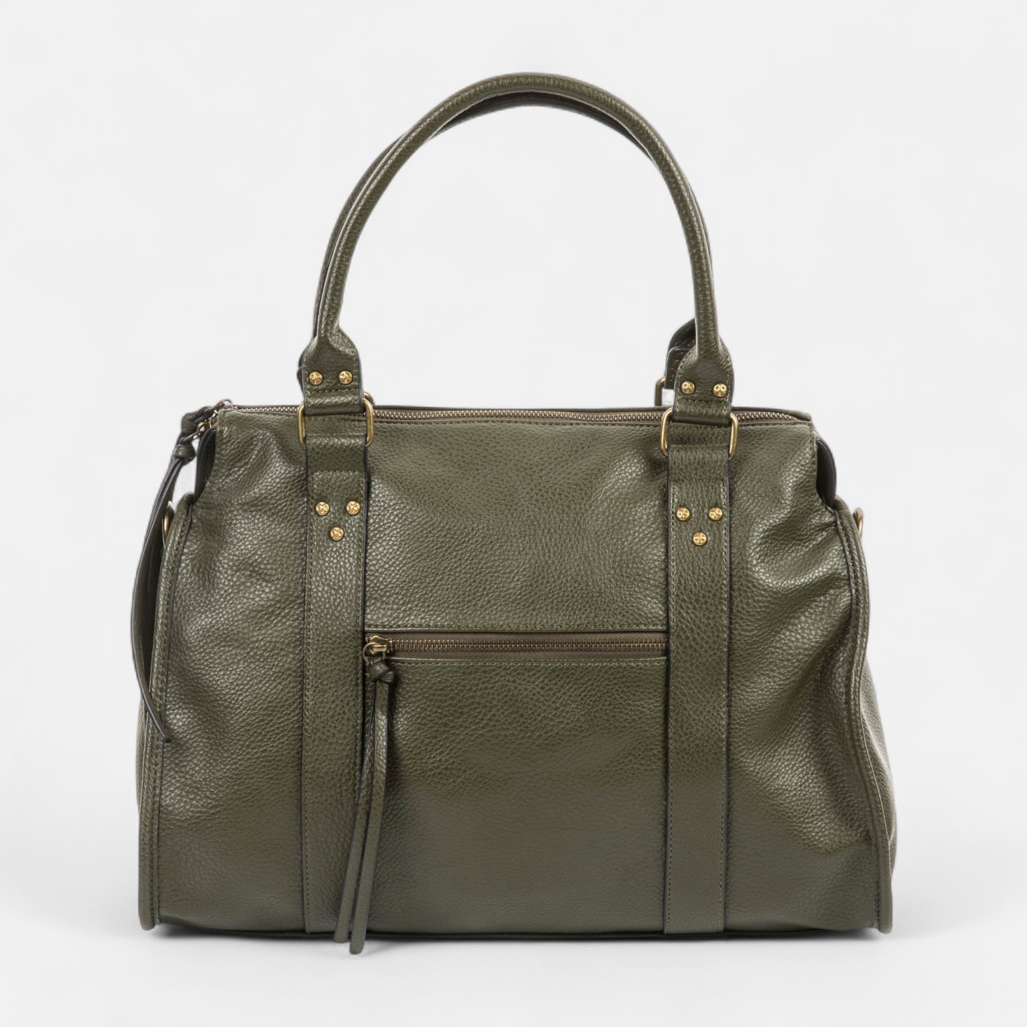 Sac de shopping kaki