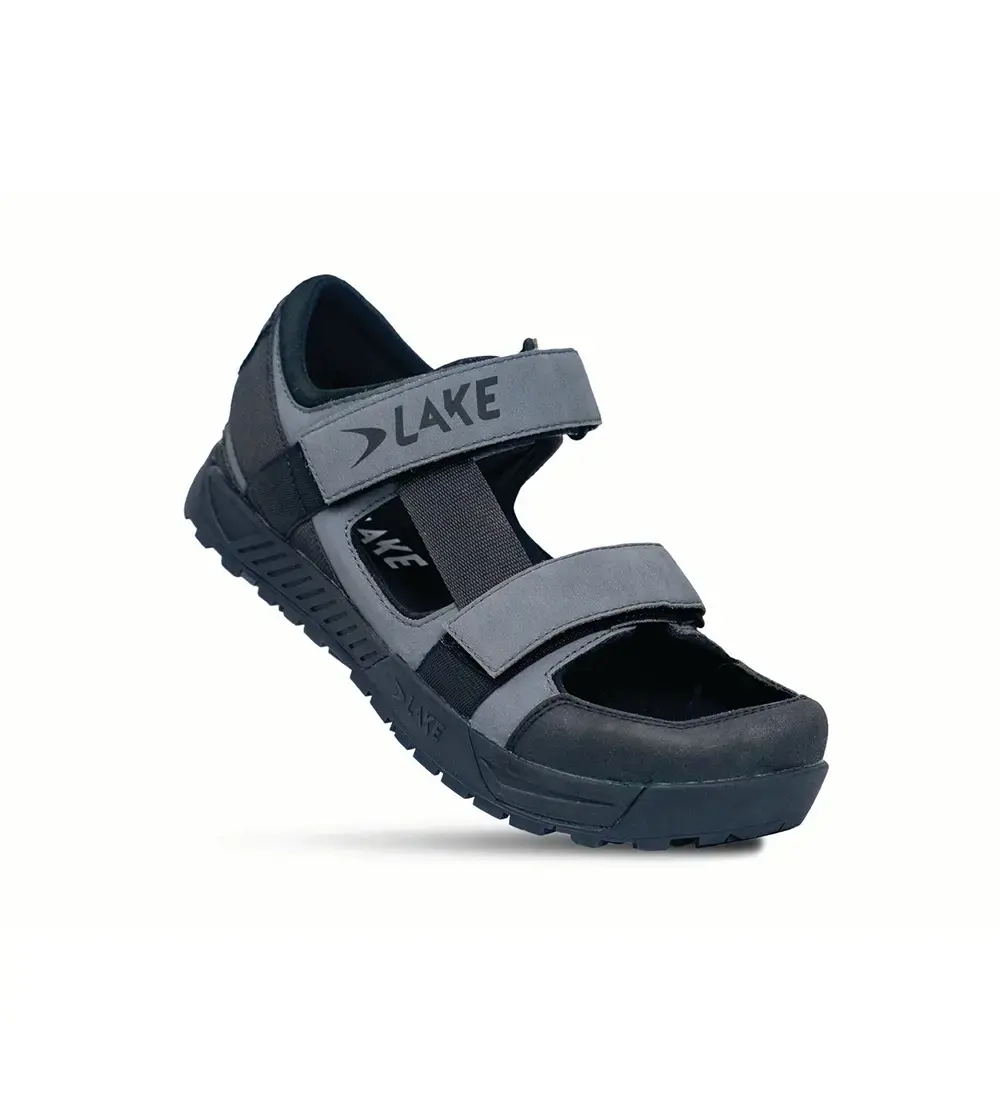 Lake LXSDL Mountainbike Sandalen Grijs/Zwart