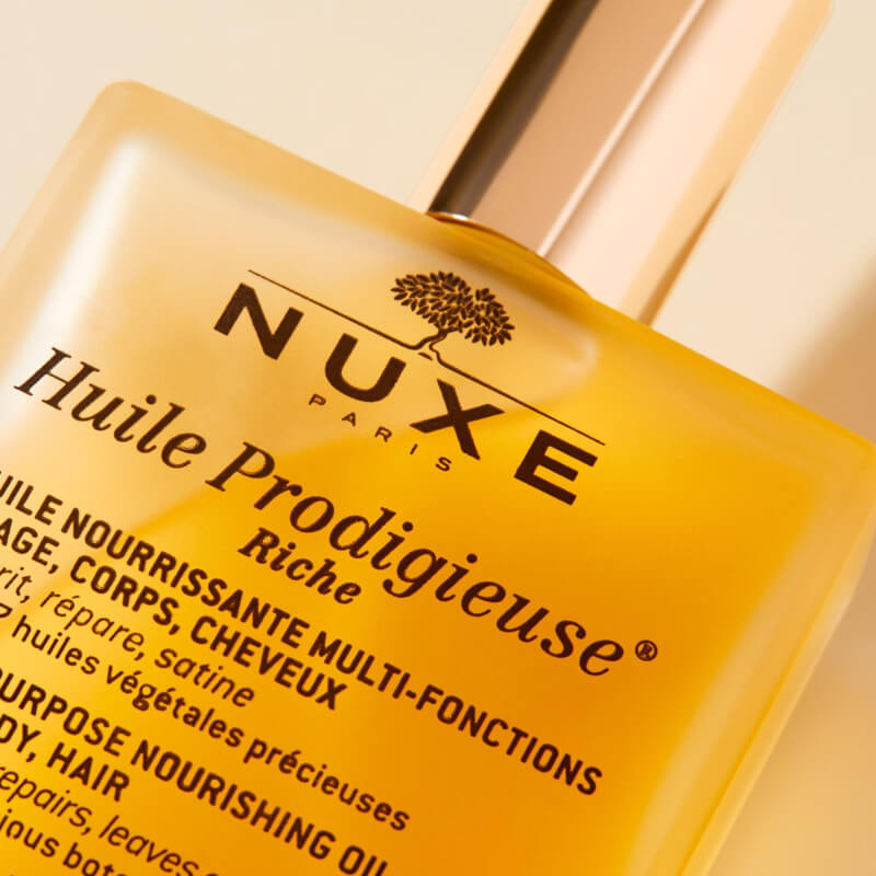 Huile Prodigieuse® riche visage, corps & cheveux Nuxe 100ML