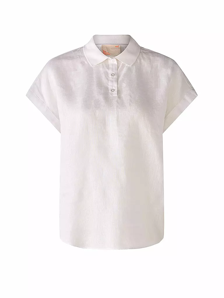 OUÍ Leinenbluse weiss
