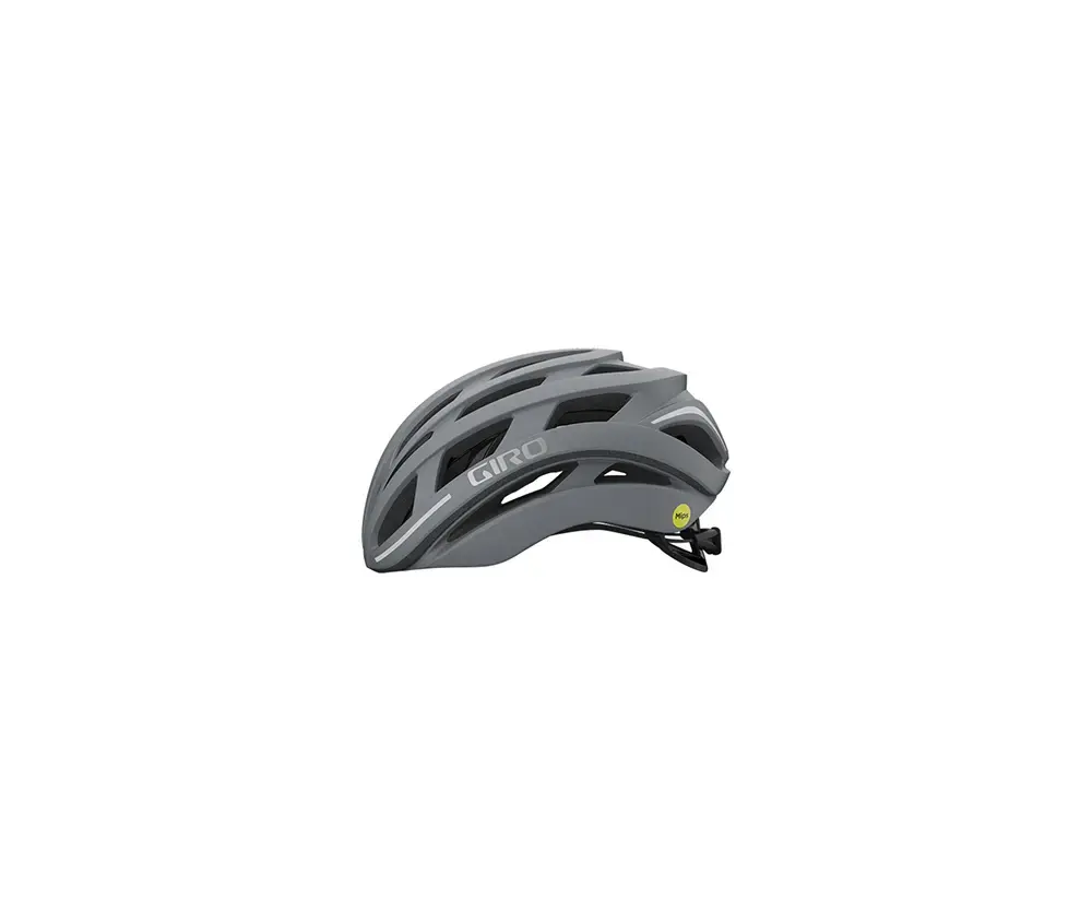 Giro Helios Spherical Race Fietshelm Mat Grijs