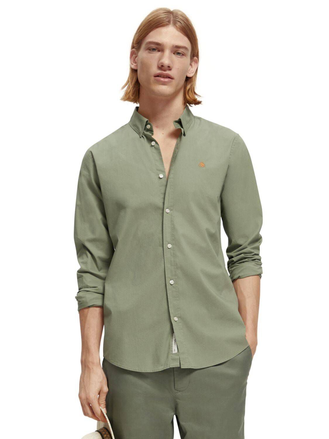 Scotch & Soda| Herren Hemd SEASONAL ESSENTIALS Langarm