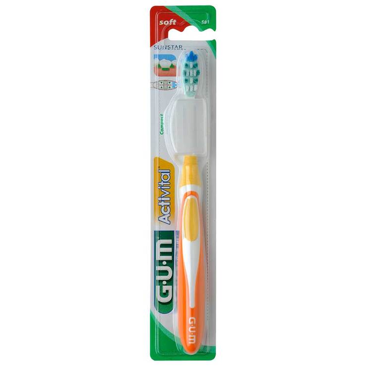 GUM Activital Zahnbürste kompakt soft, 1 St