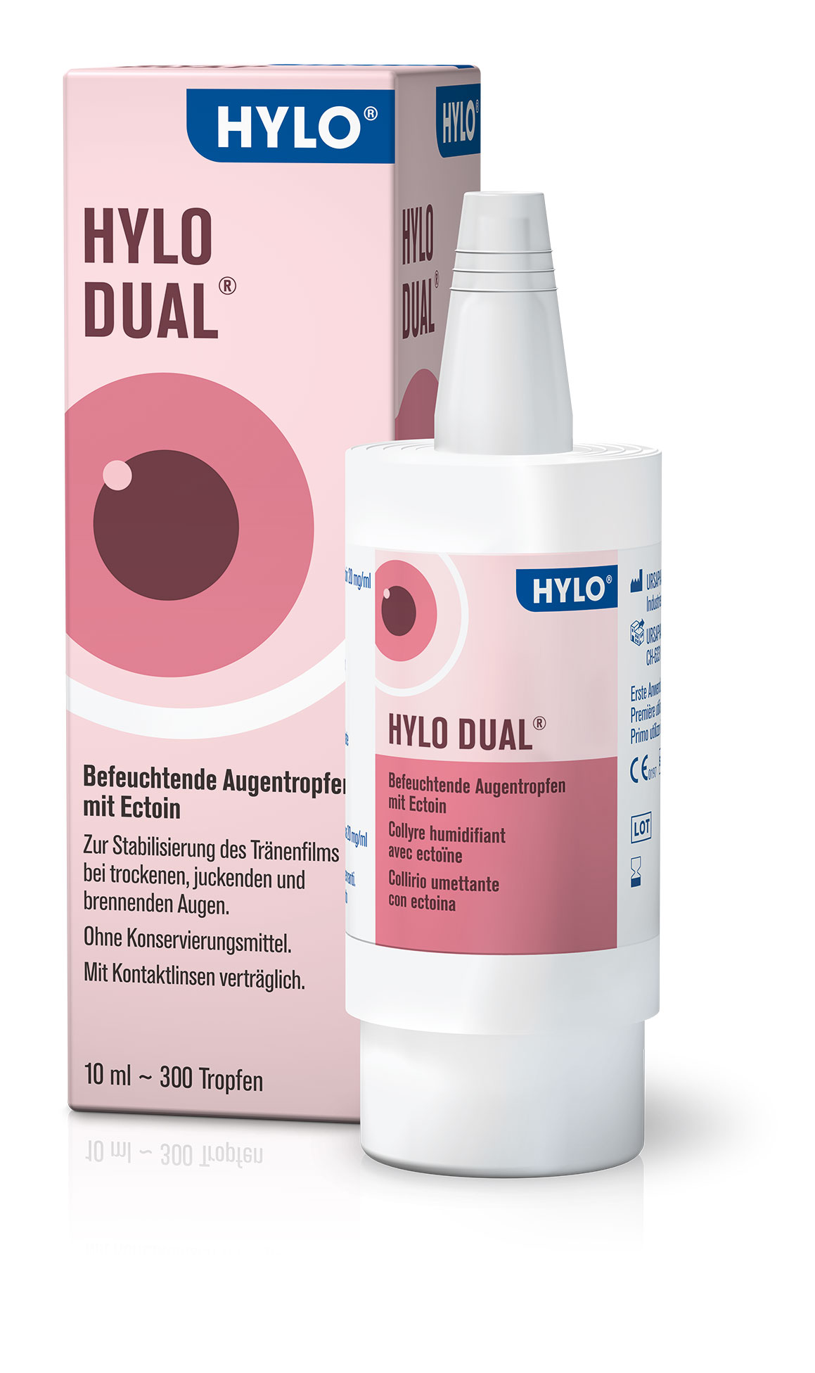 HYLO DUAL Gtt Opht Fl 10 ml
