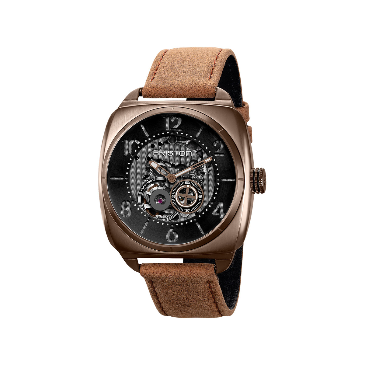Montre BRISTON streamliner skeleton homme automatique,
