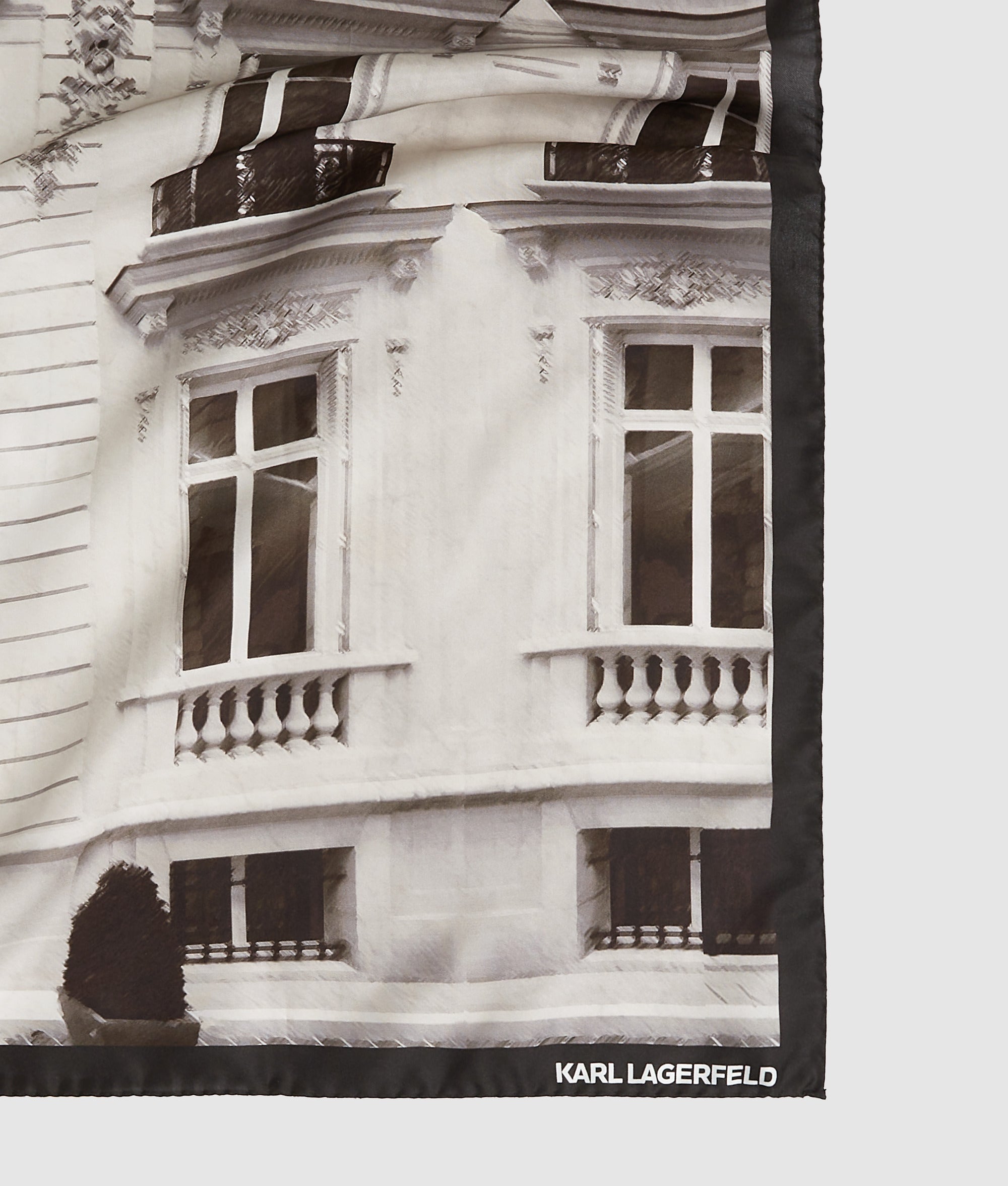 Maison de Karl sjaal van zijde