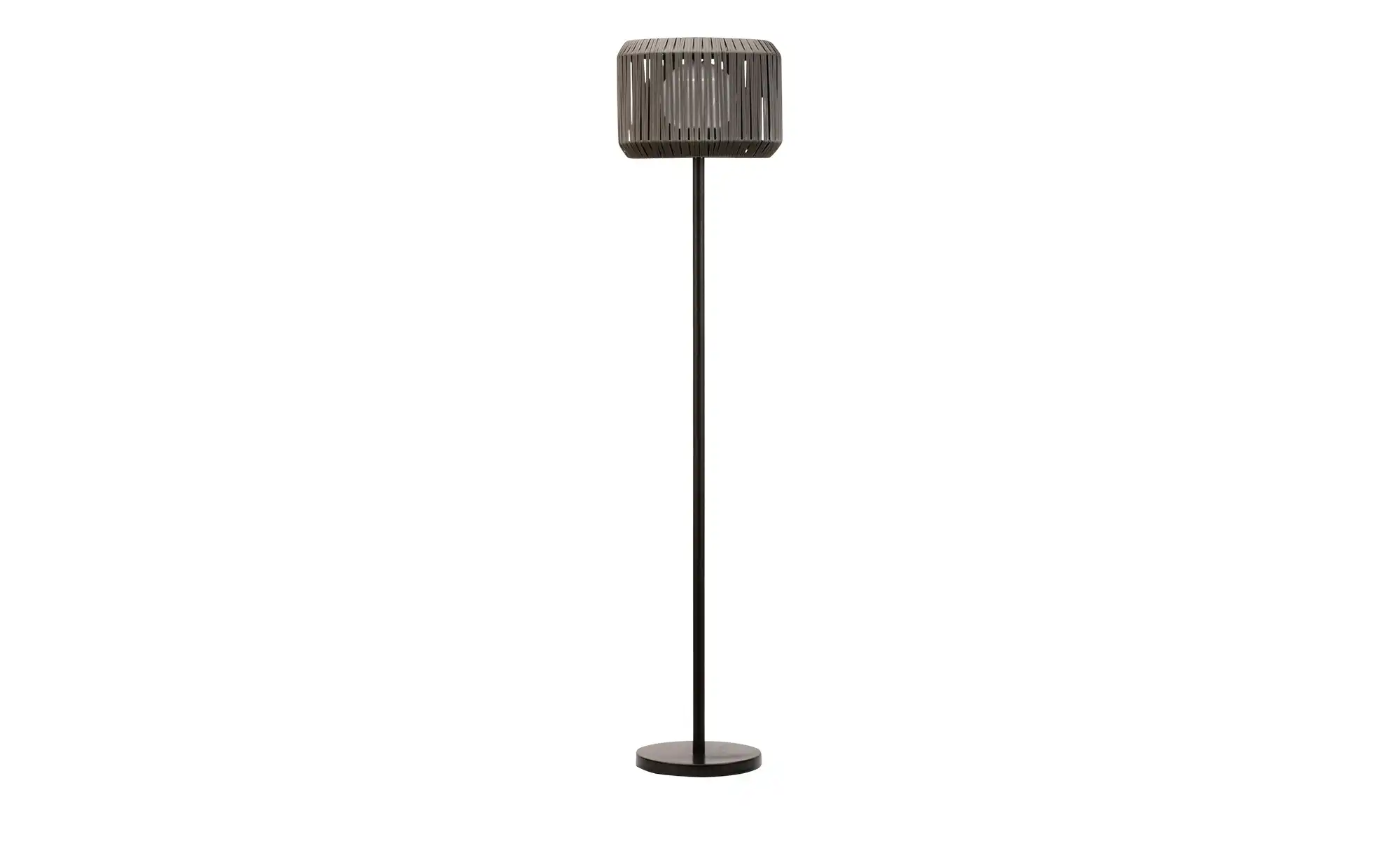 Solar-Stehleuchte, Schwarz