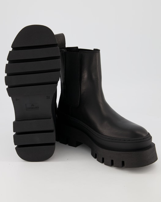 Copenhagen Studios CPH686 Chelsea Boots in Schwarz
