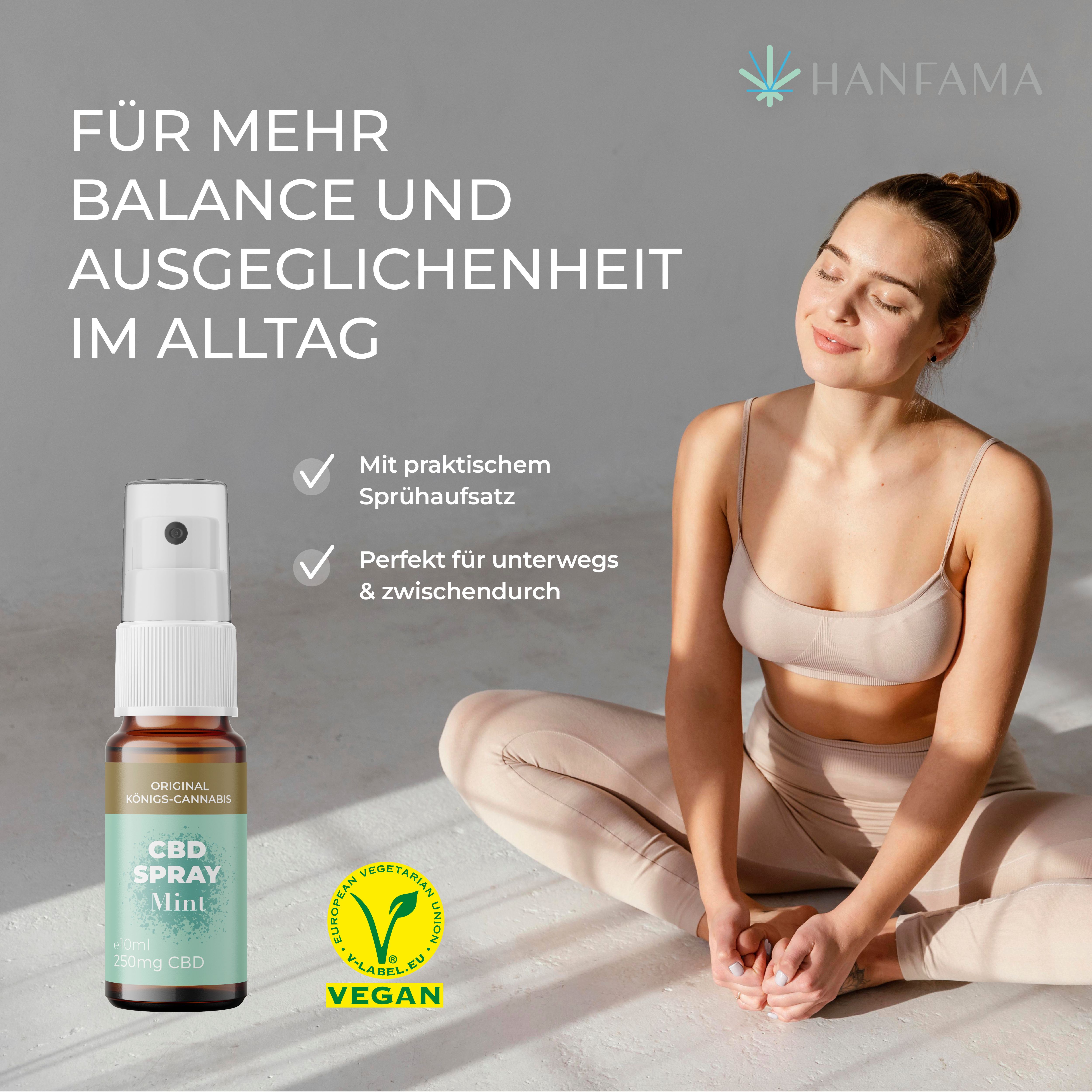 HANFAMA CBD-Spray Mint 2,5%