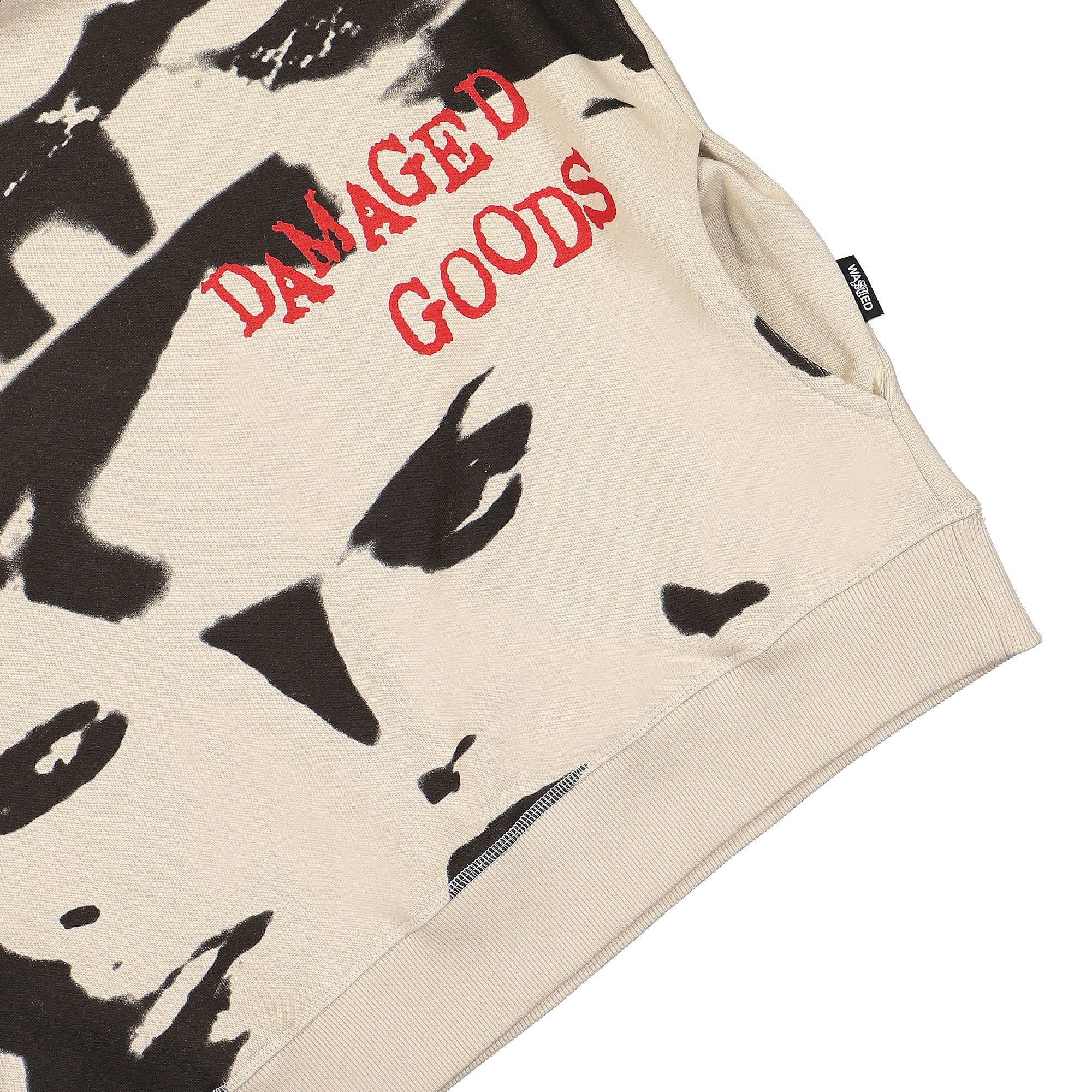 Wasted Paris<br>Side Pocket Damaged Goods Hoodie