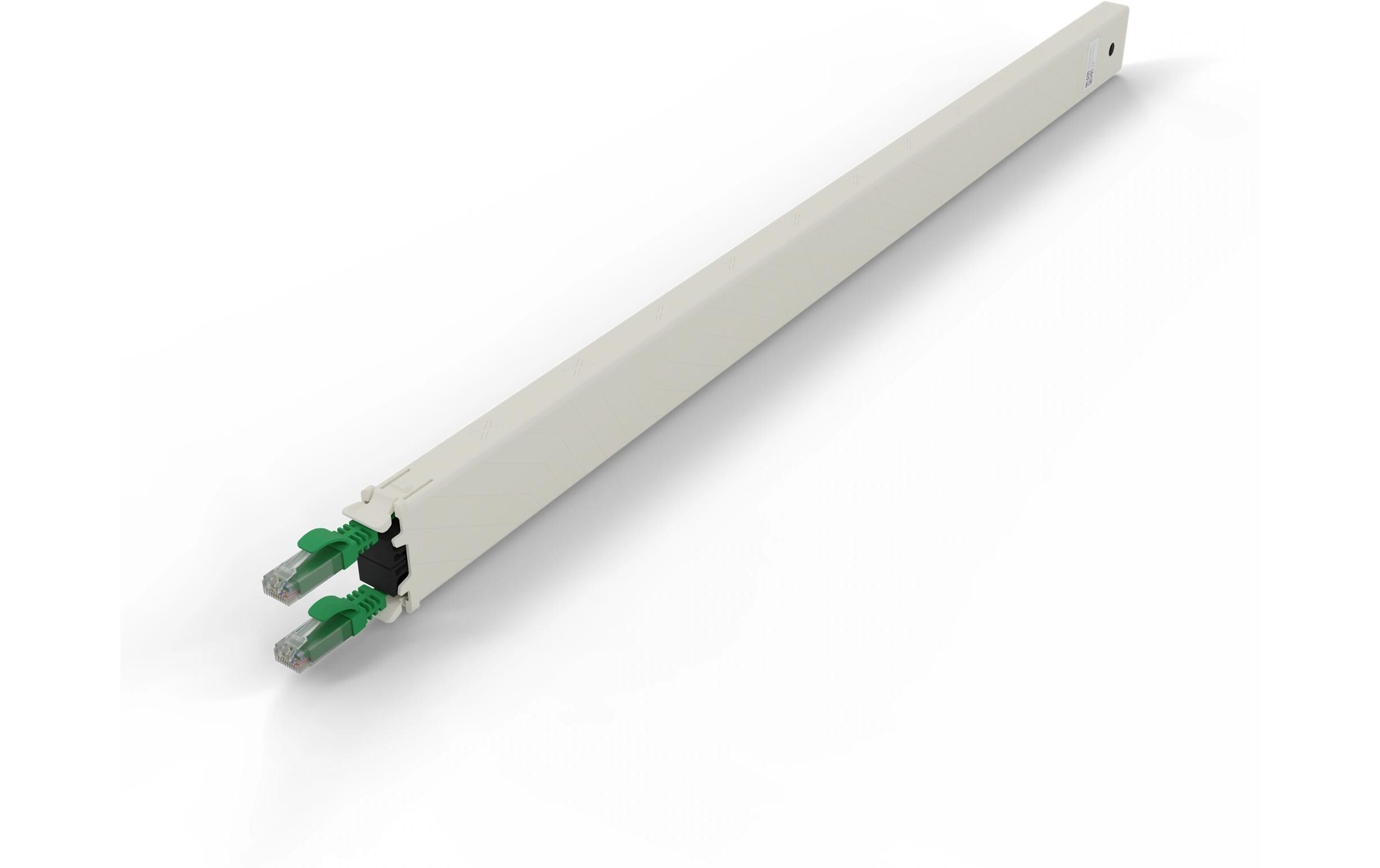 patchbox.one / Cassette / 30RU / Cat 6A, UTP, 1.8 m, GrünAll-in-One Lösung für Ordnung im Netzwerkschrank