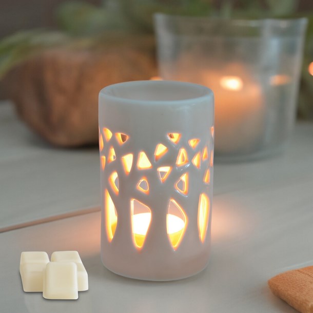 Brûle parfum forêt beige