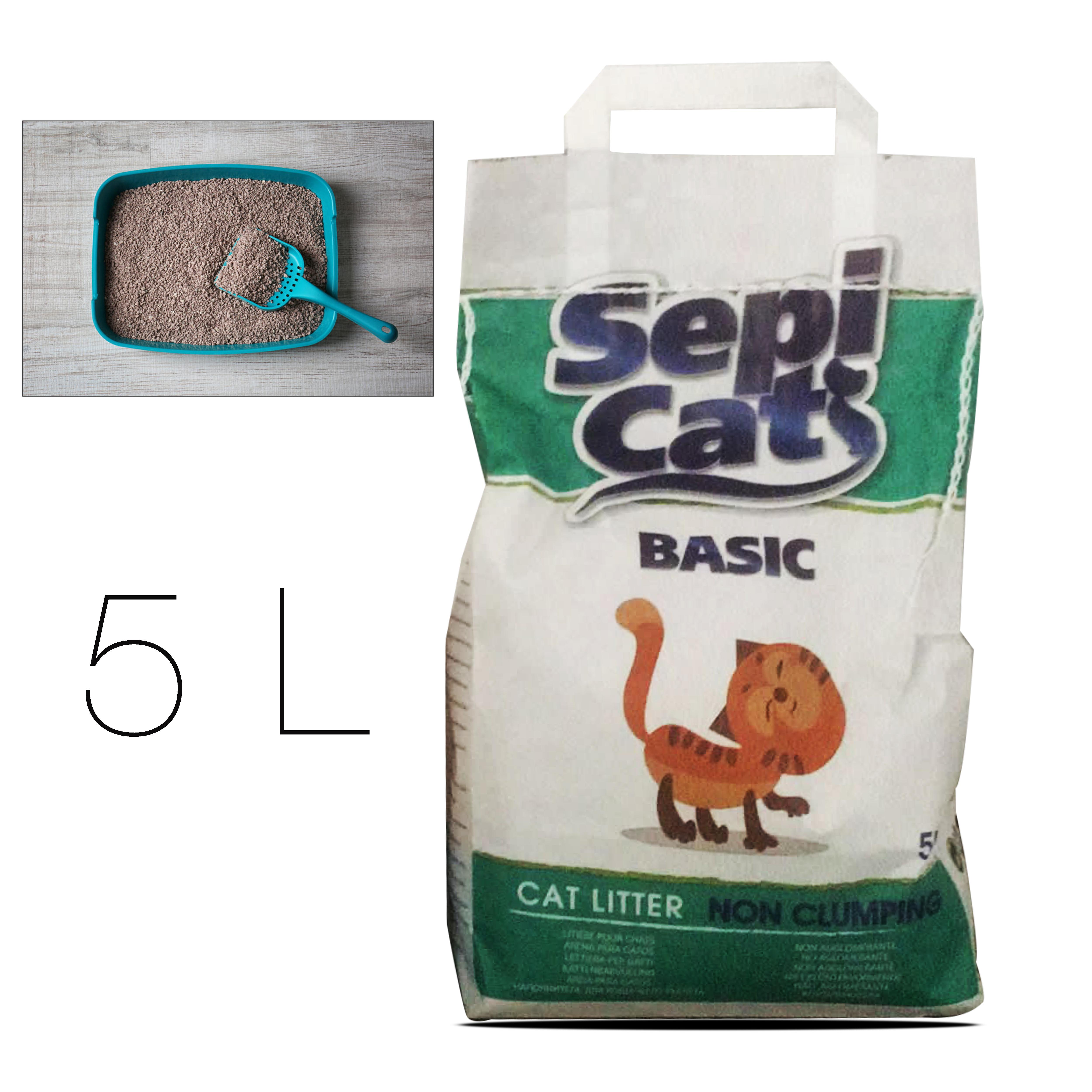LITIERE POUR CHAT 5L