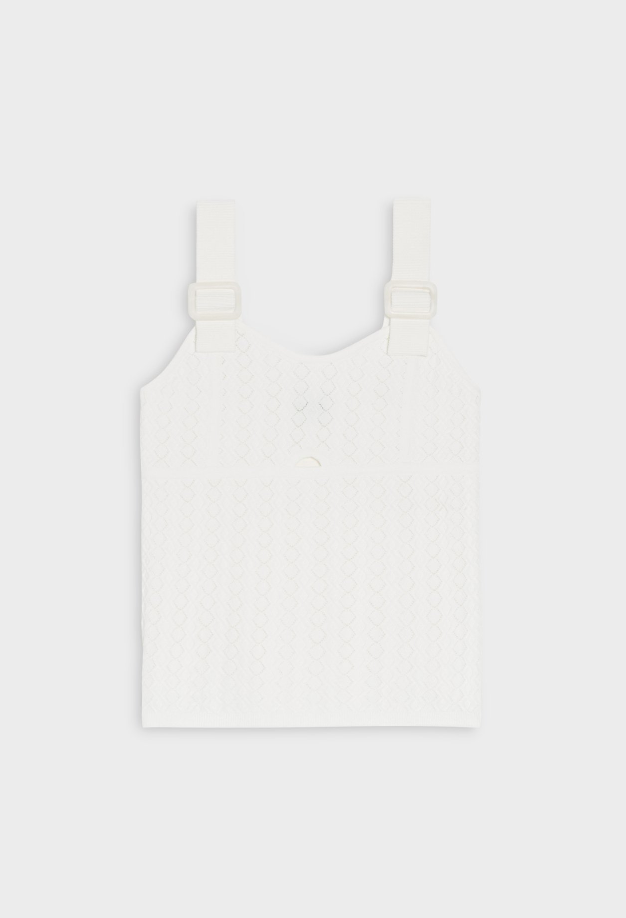 Debardeur maille ecru