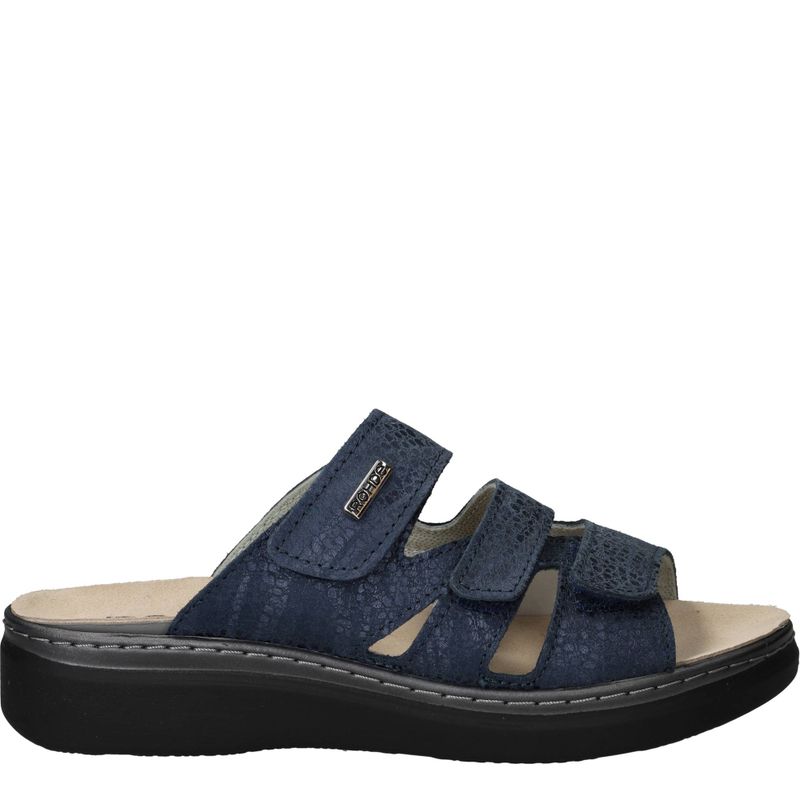 Rohde Slippers Blauw Dames