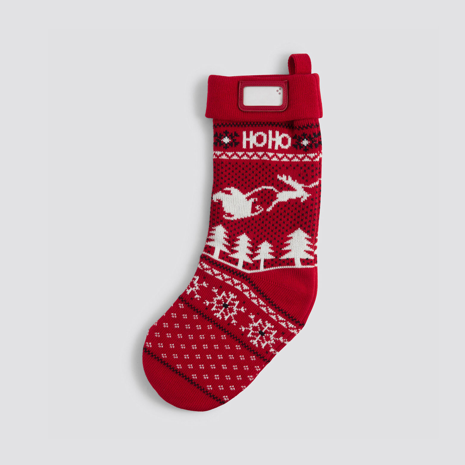 chaussette de cheminée Rouge