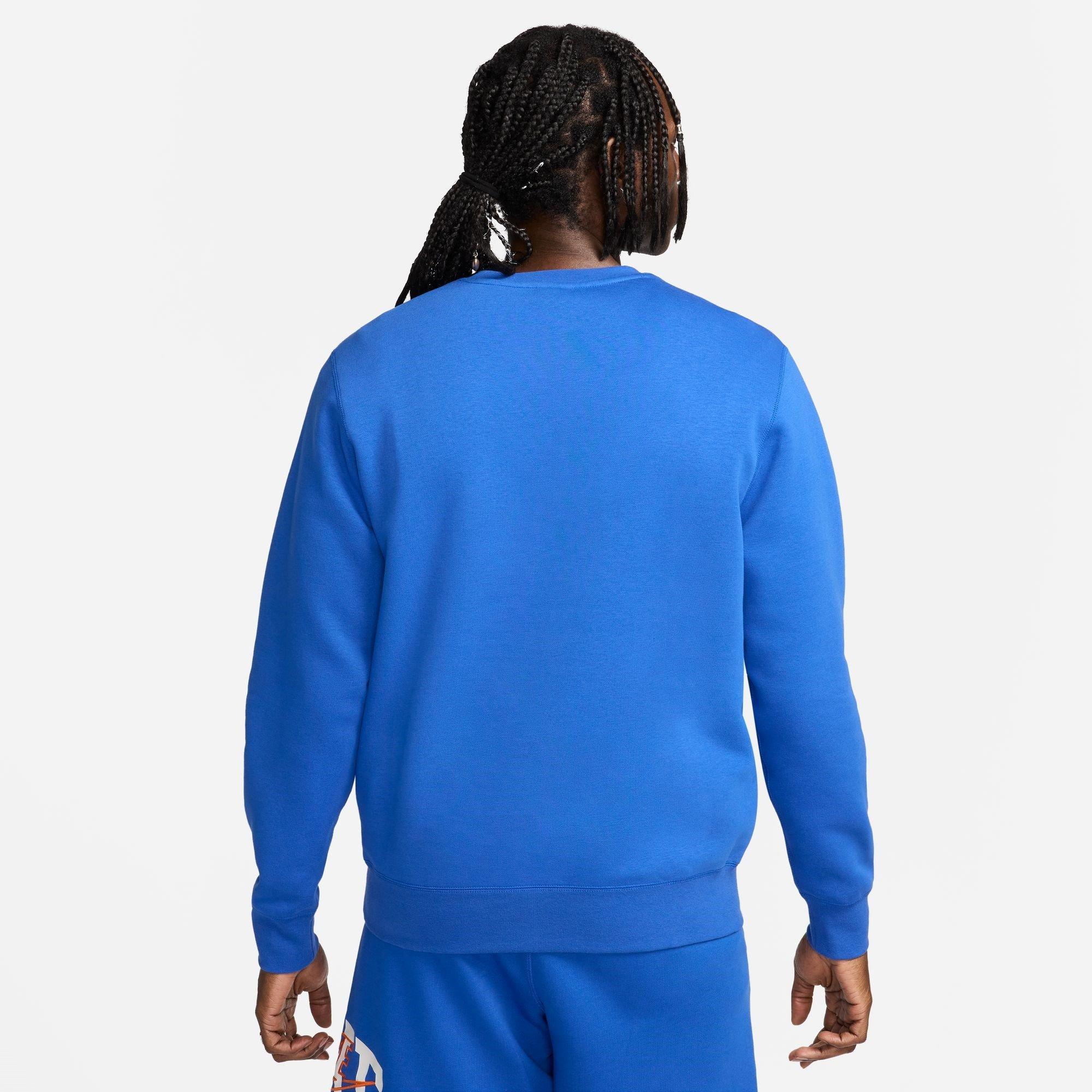 Nike Club Fleece Mens Long Sleeve Crew