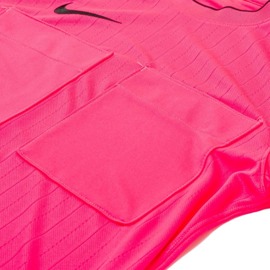 Nike Maillot d'Arbitre II Dri-FIT - Rose/Noir Manches Longues