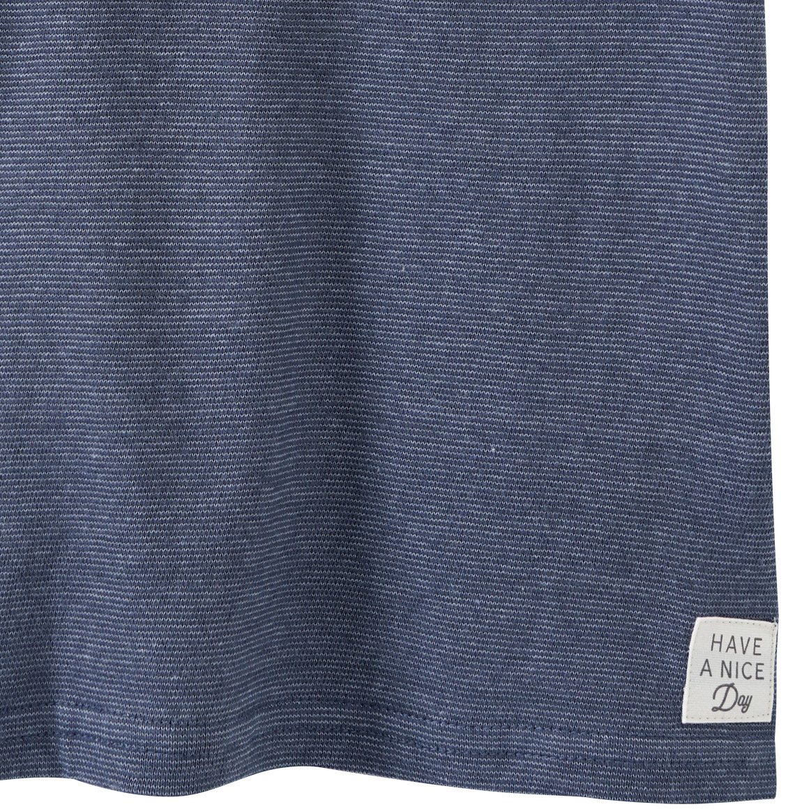 Topomini Pure Collection Baby T-Shirt mit Knopfleiste dunkelblau
