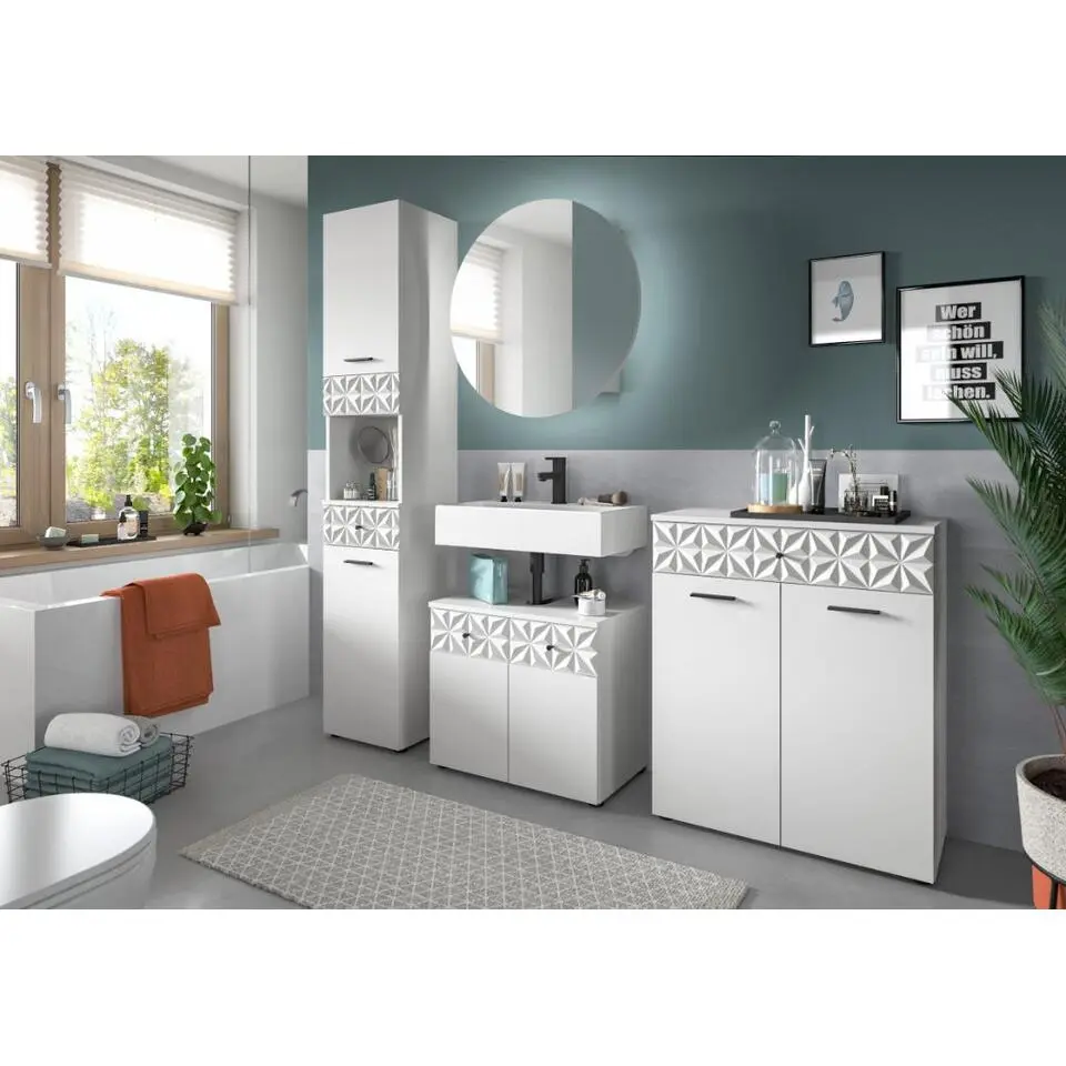 Hioshop Prisma badkamer P8 wit