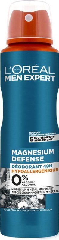 L'Oréal Paris Men Expert Magnesium Deodorant 150 ML