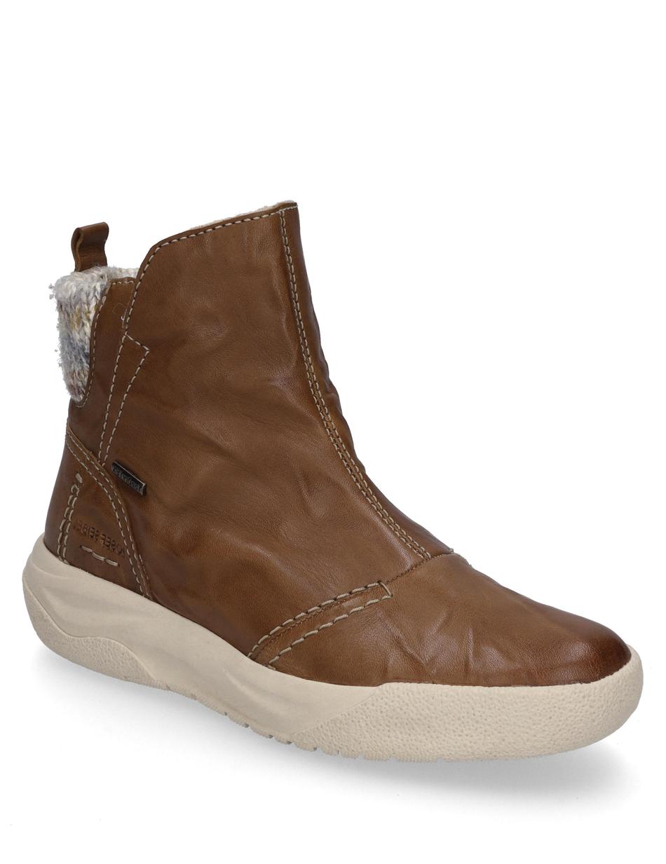 Stiefelette Alina 51, cognac-kombi
