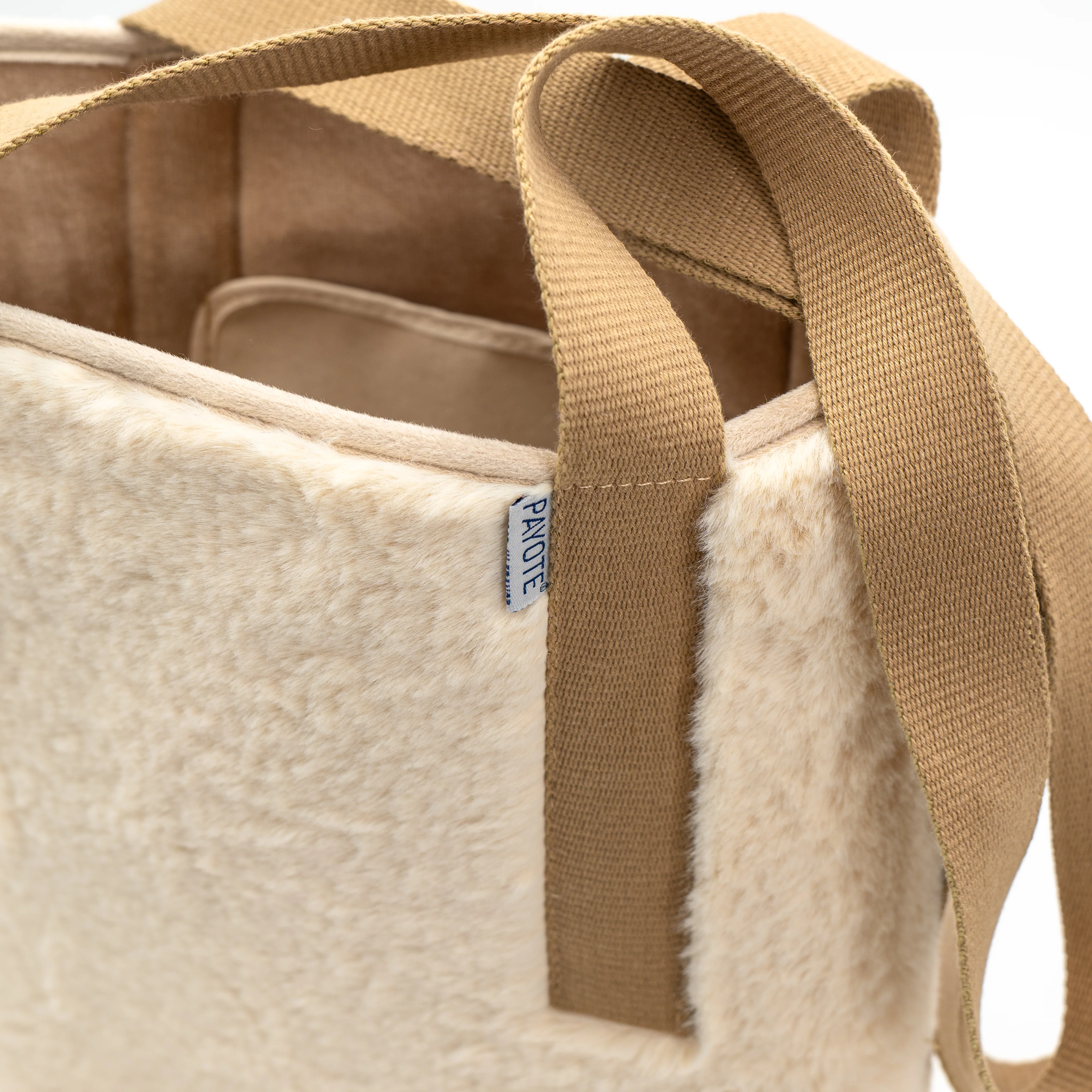 Sac espadrille Fourré Blanc