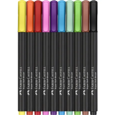 Faber-Castell Filzstifte Black Edition 10er Etui