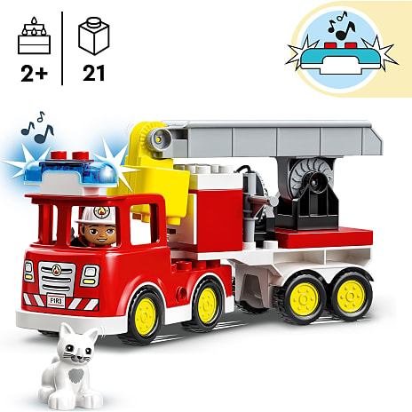LEGO® DUPLO® Redning Brandbil 10969