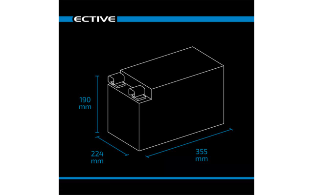 Ective LC S LT Lithium Untersitzbatterie