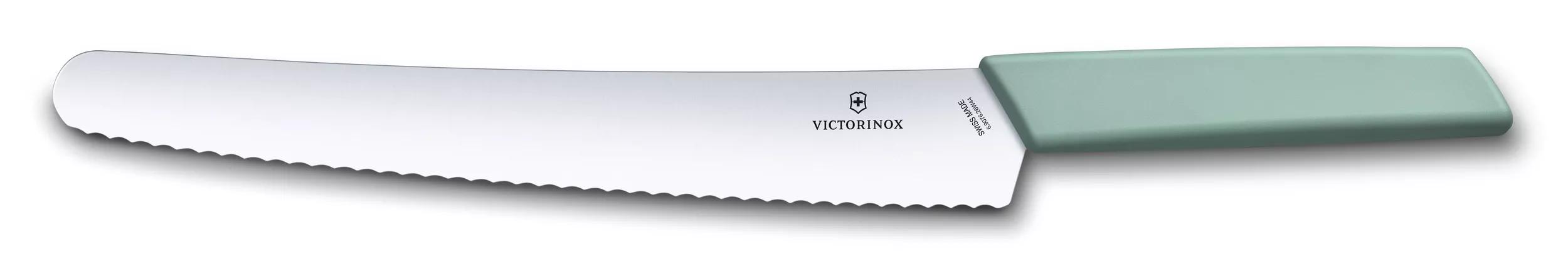 Swiss Modern Brot- und Konditormesser-Aquamarin