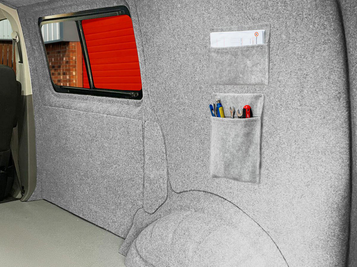 Monstershop camper bekleding met opbergvakken - Grey