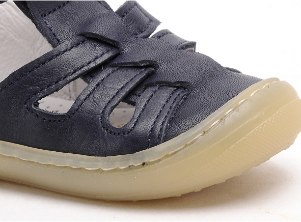 Bellamy nu pieds bebe flexi bel lopp bleu