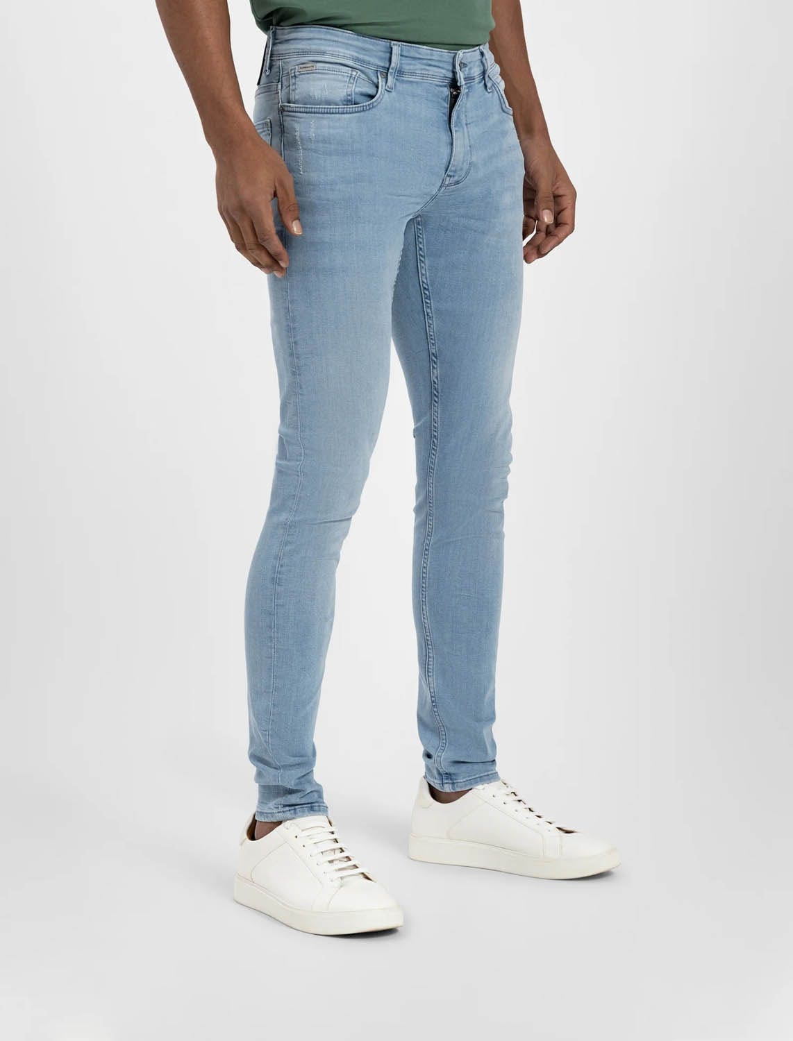 Purewhite  The Jone Skinny Fit Jeans