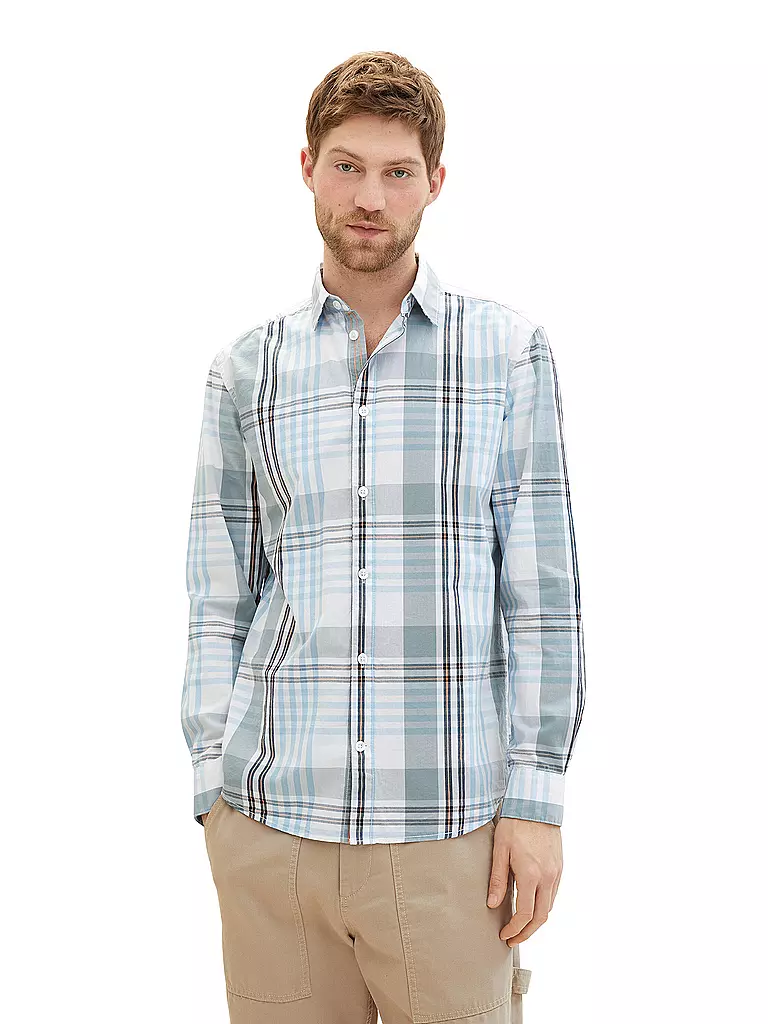 TOM TAILOR Hemd Regular Fit mint