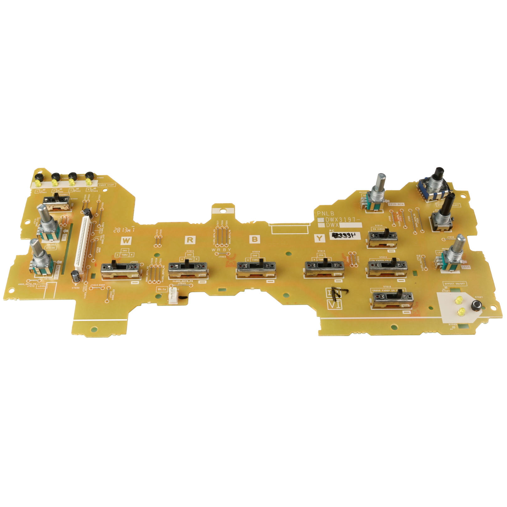Pioneer spareparts DWX3197 PNLB assembly voor DJM-900NXS