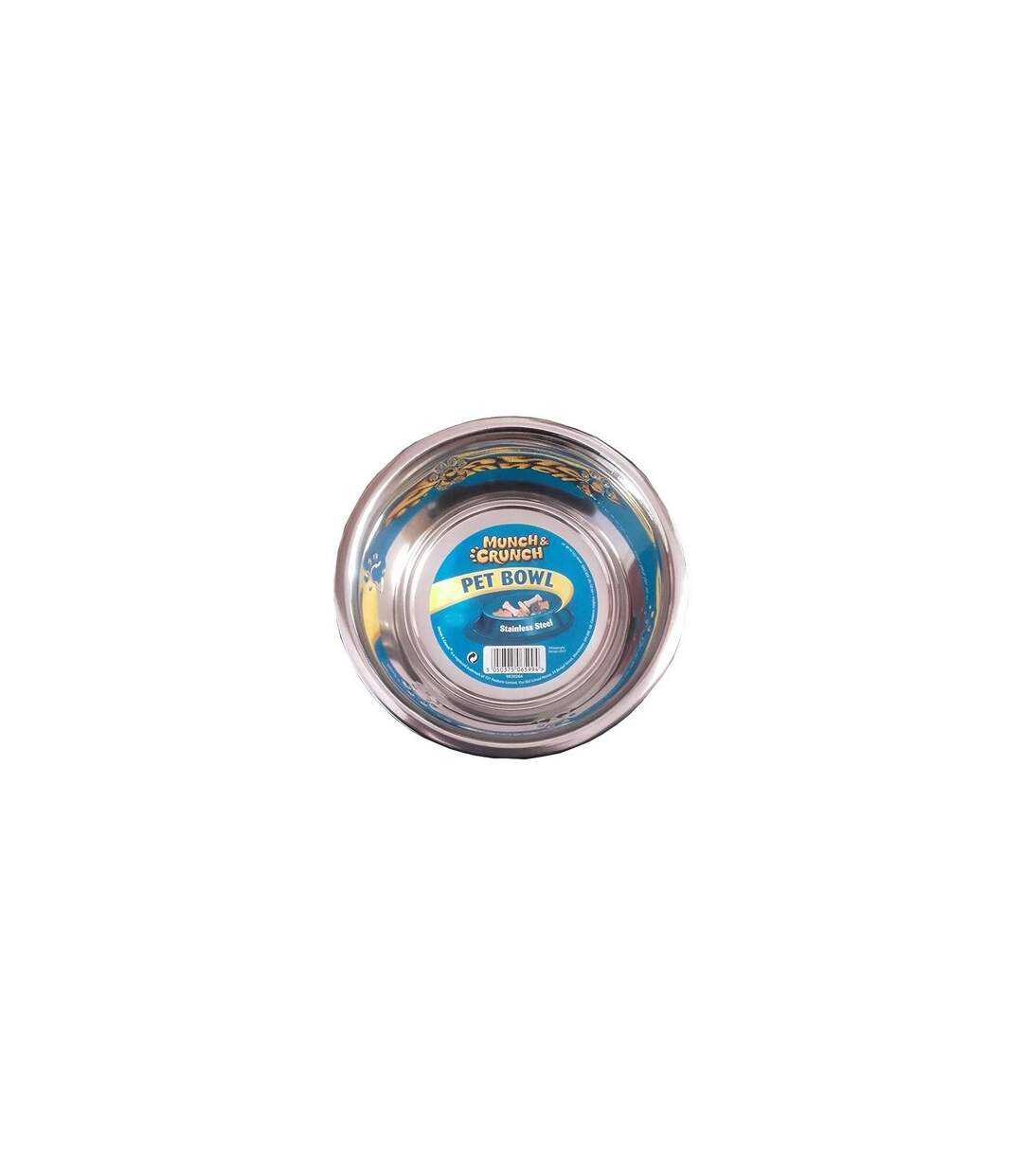 Munch & Crunch - Gamelle pour chiens (Argenté) (Taille unique) - UTST547