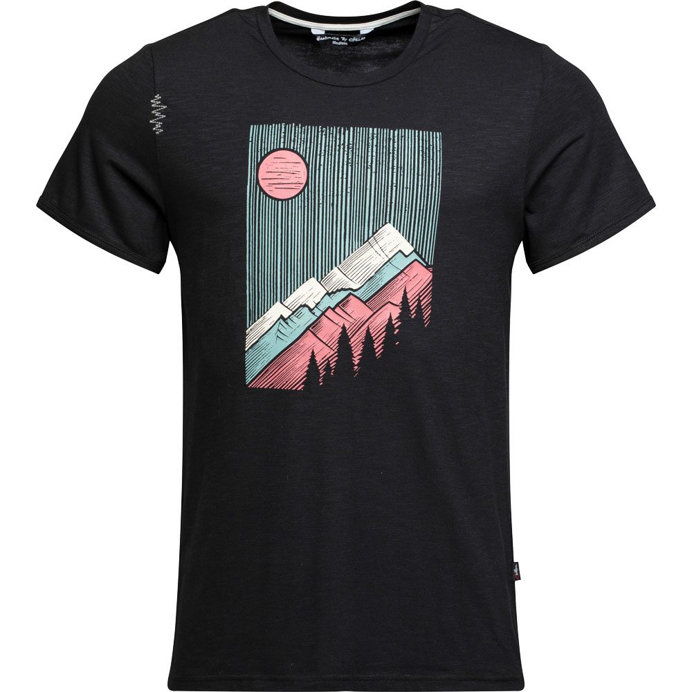 Chillaz Sunny Mountains T-Shirt Herren schwarz