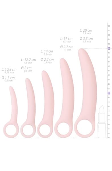 Teazers Vaginal Dilator Set Dilatorpakke