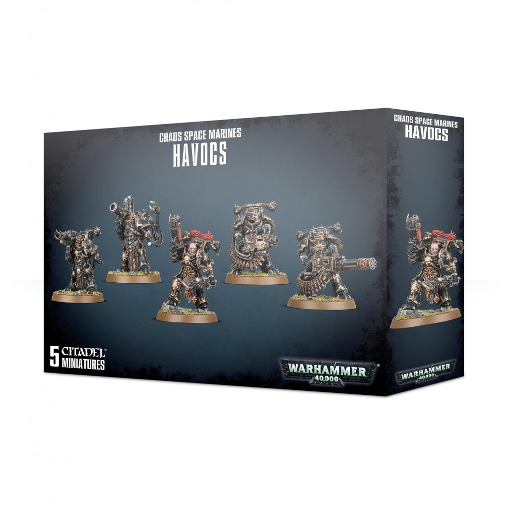 W40K : Chaos Space Marines - Havocs