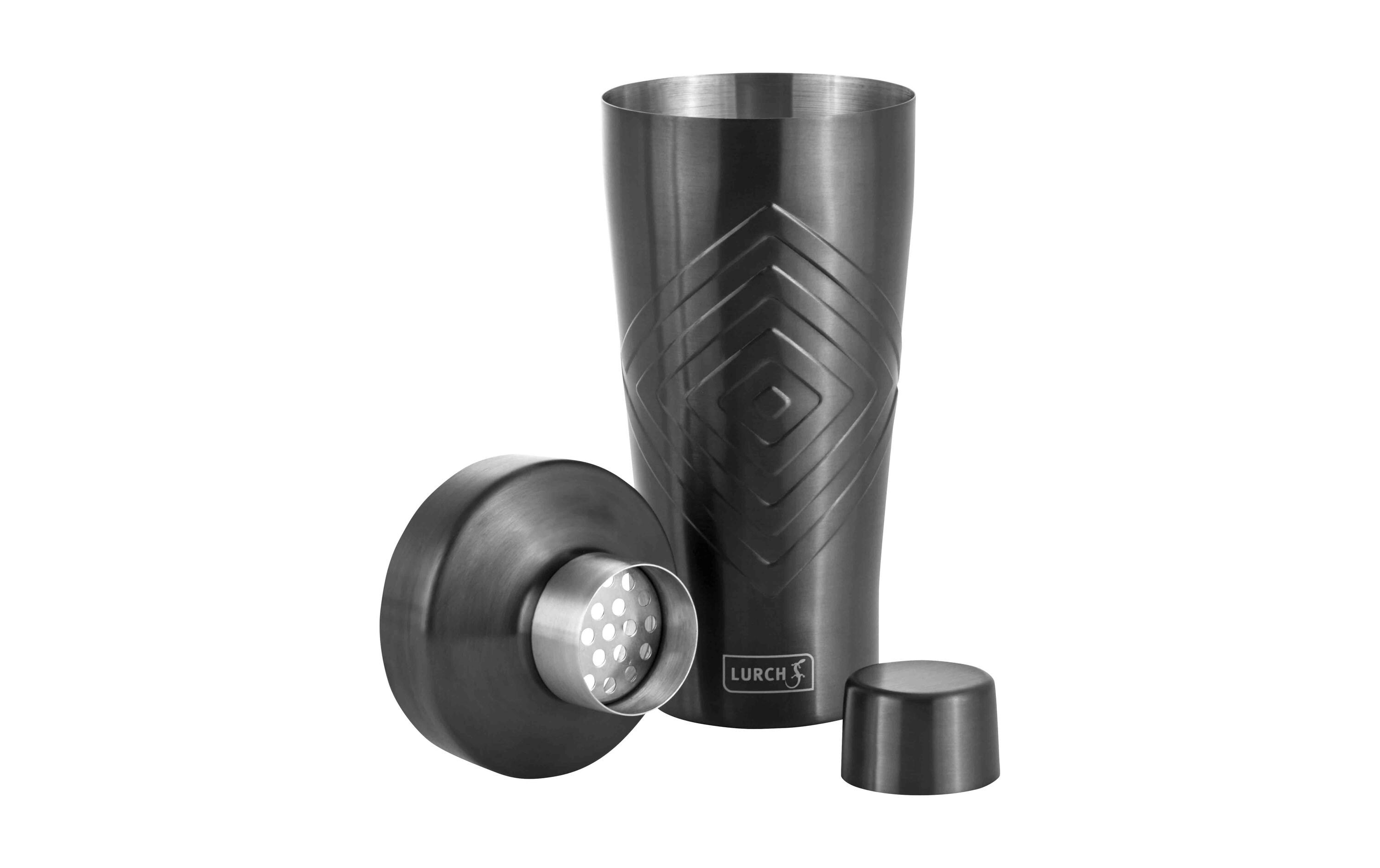 Cocktail-Set 3-teilig, 600 l, SilberCocktail Shaker-Set