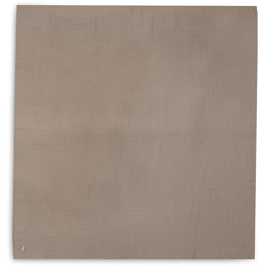 jollein 2-er Pack Mullwindeln Bambus Baumwolle 115x115cm BiscuitIvory