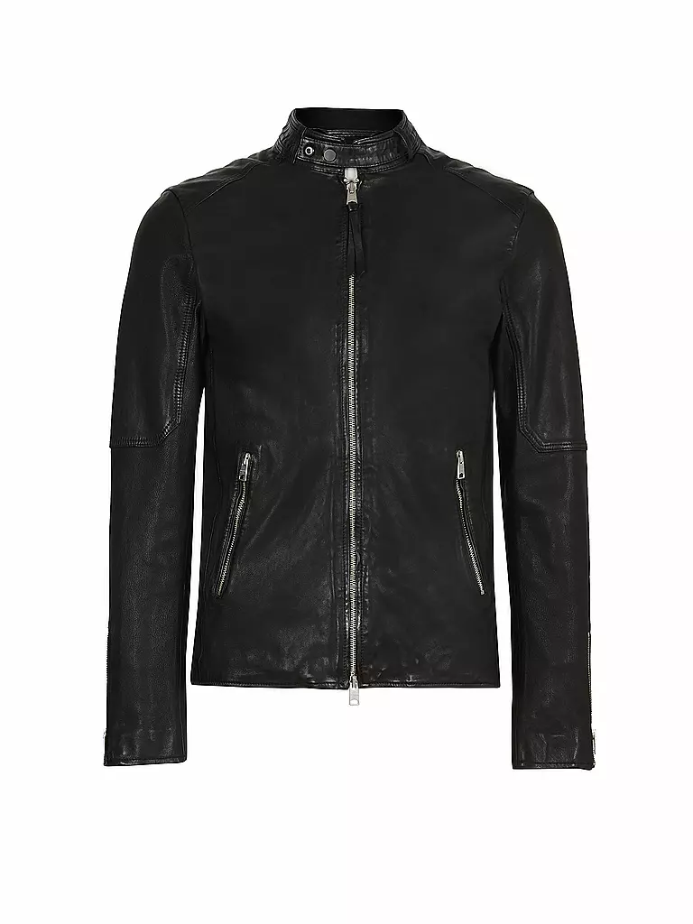 ALLSAINTS Lederjacke Cora schwarz