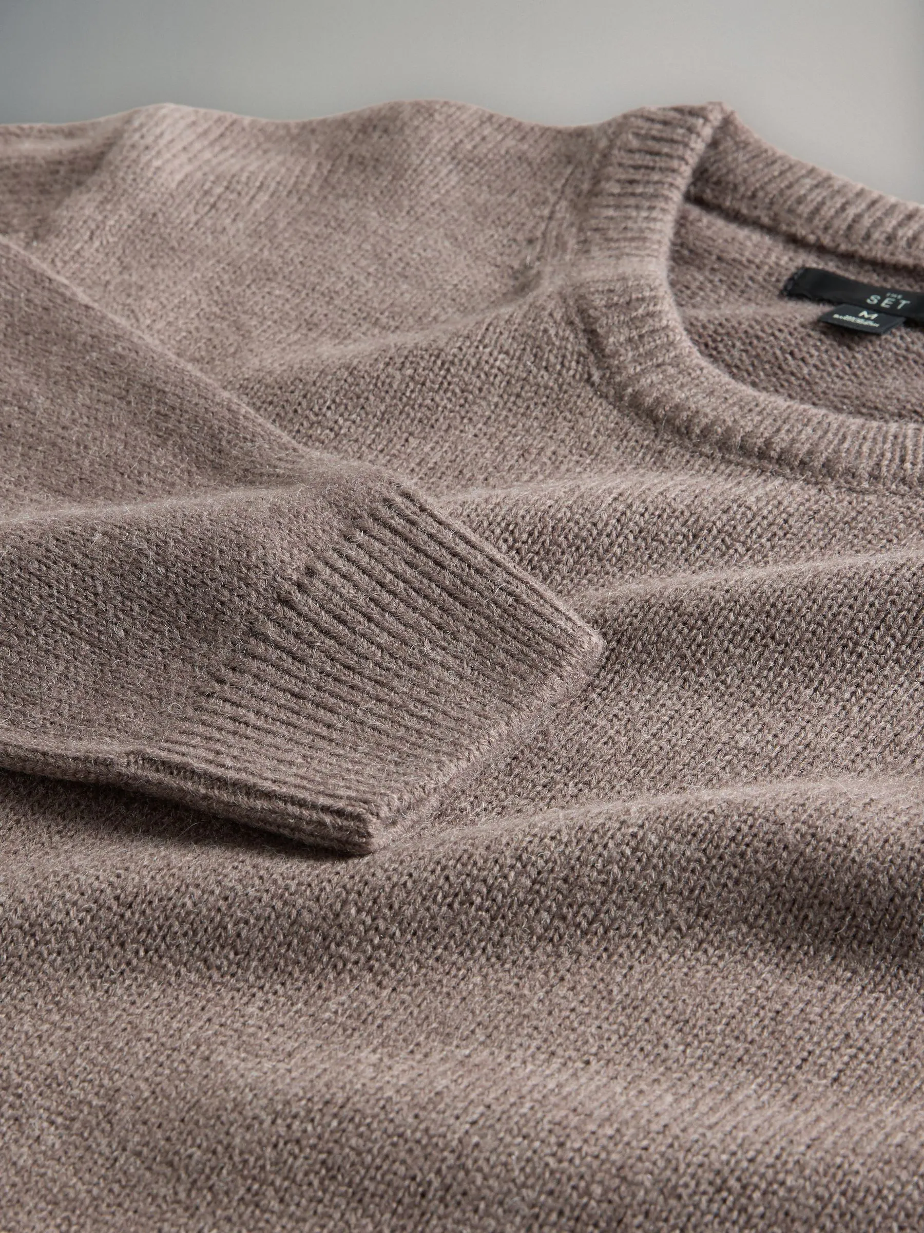 Bruin/donkerblauw - The Set 2 Pack Crew Neck Knitted Jumpers