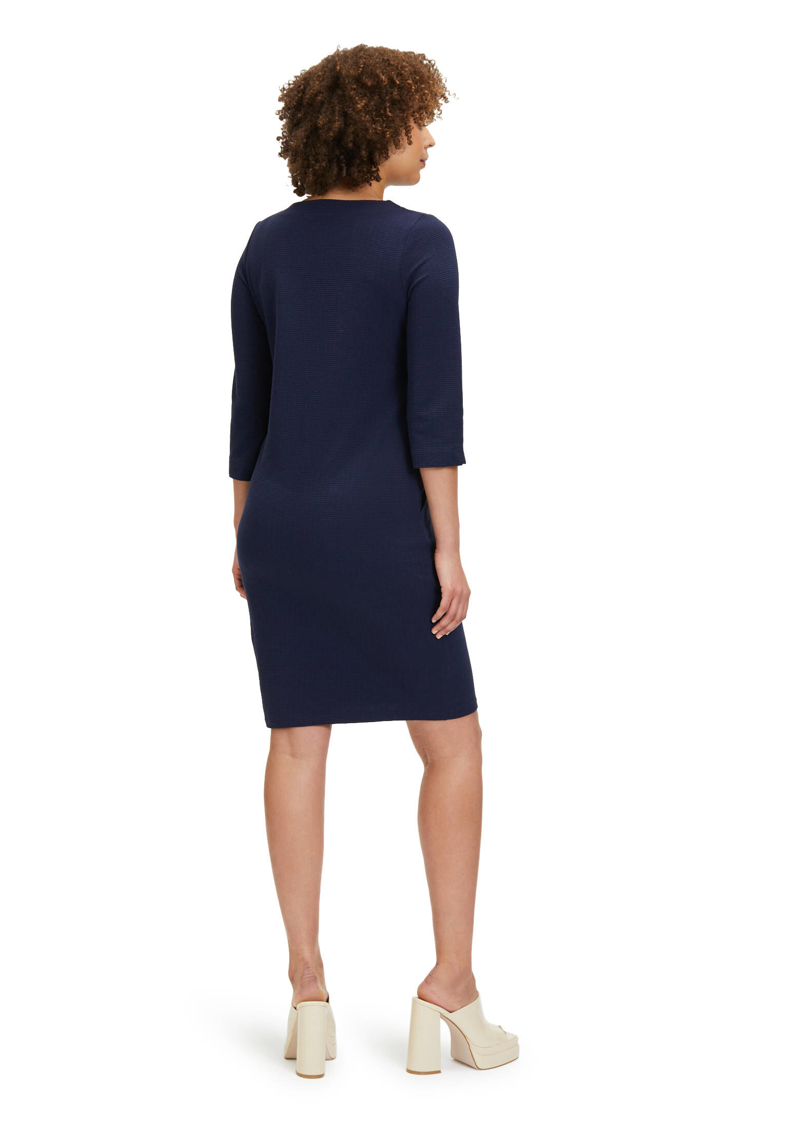Cartoon| Damen Casual-Kleid mit Struktur