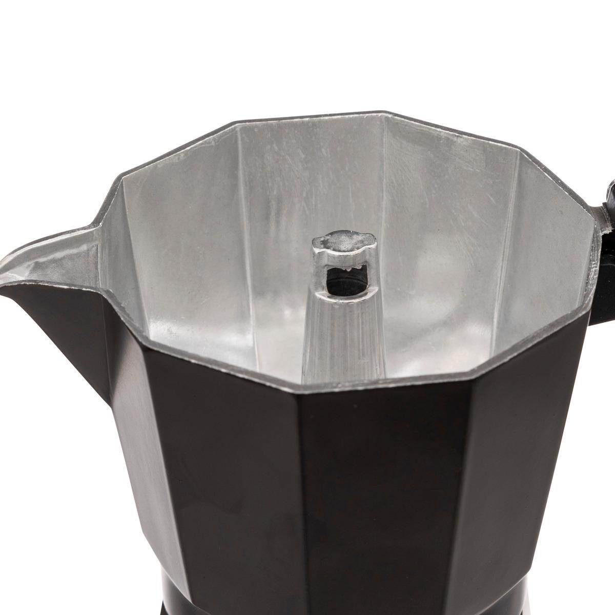 CAFETIERE ITALIENNE NOIR BOIS 6 TASSES