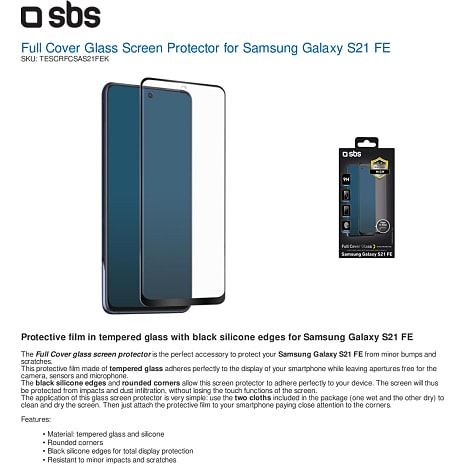 SBS skærmbeskyttelse Samsung Galaxy S21 FE