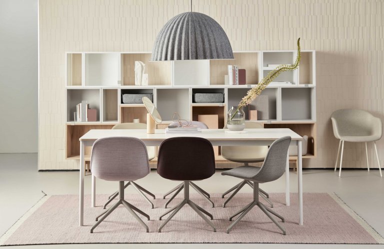 Muuto Mini Stacked 2.0 kast medium lichtgrijs