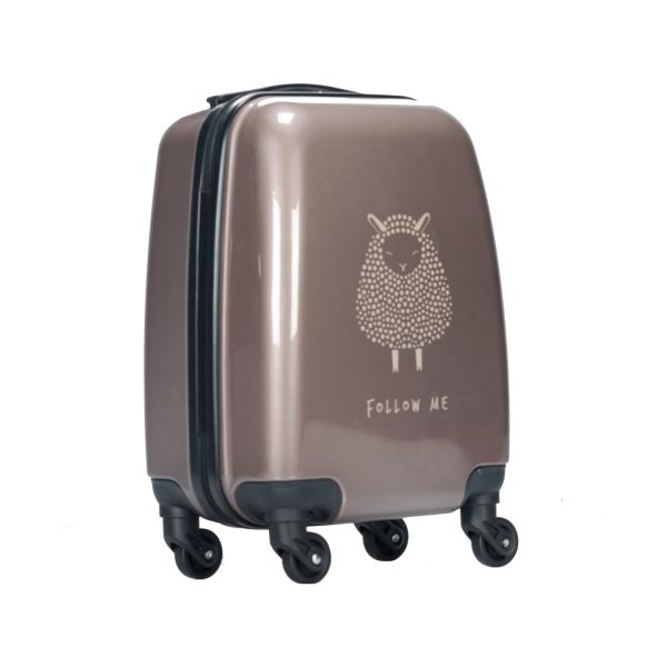 Puck Sheep Kinderkoffer - Taupe - 46 cm