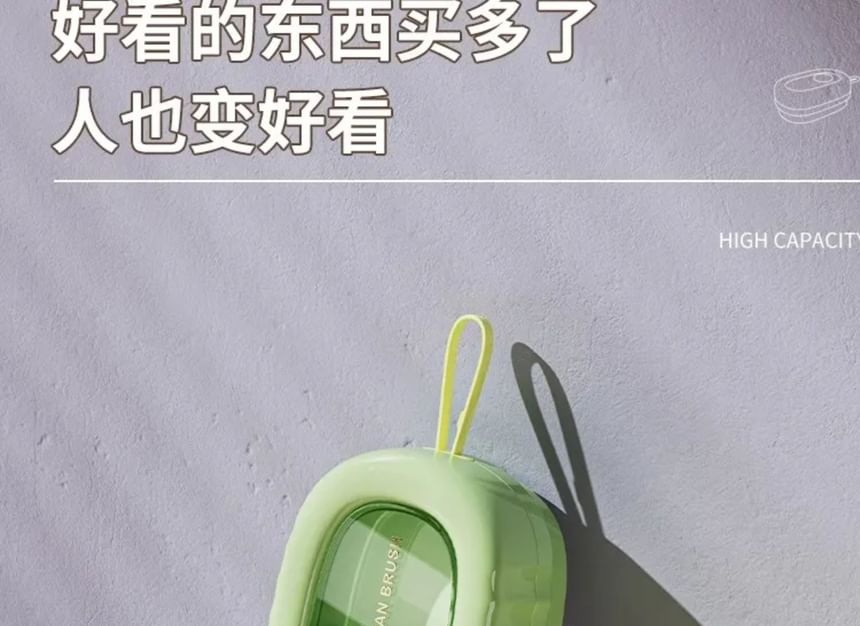 Home Simply - Kledingreinigingsborstel met zeepdispenser
